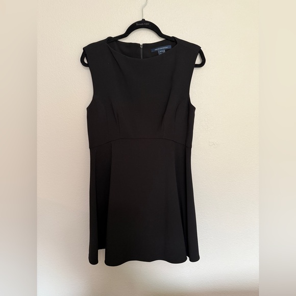 French Connection Classic Black Mini Dress - Picture 1 of 3